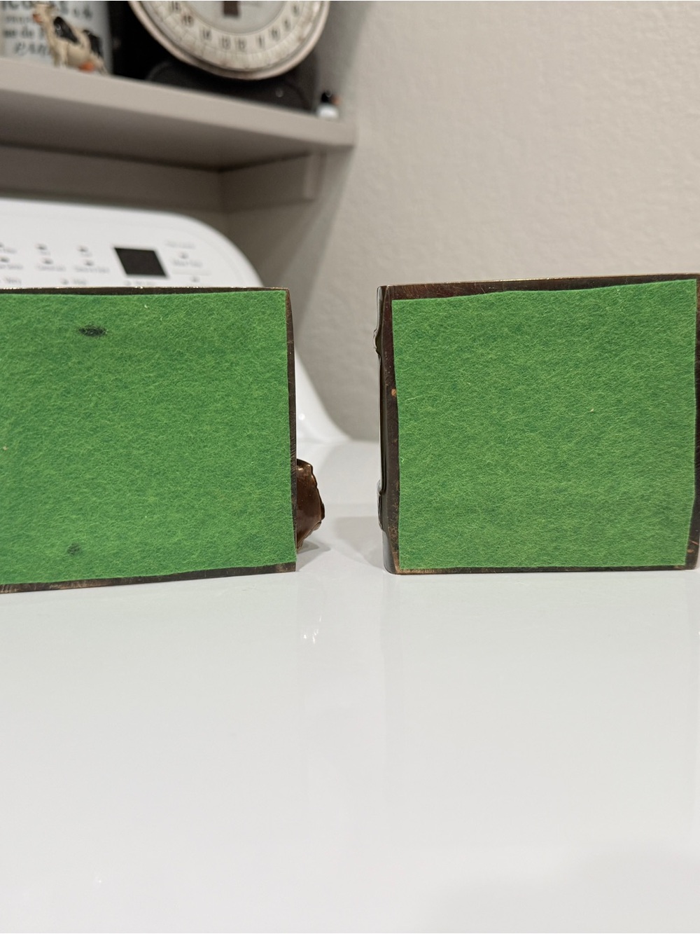 Mid century modern Brass Owl Bookend Pair - Picture 9 of 16
